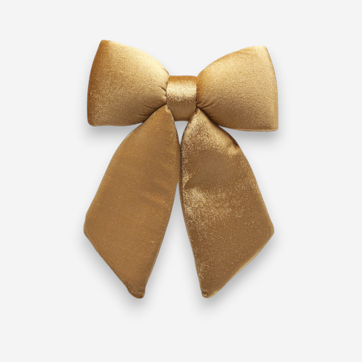 Schleife Samt Schleifenform gold H25cm B21cm, Ansicht 2