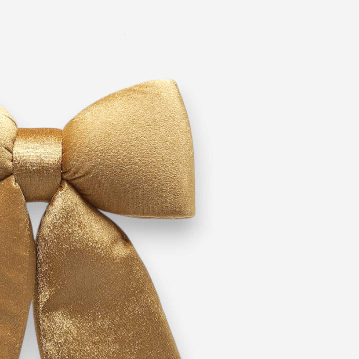 Schleife Samt Schleifenform gold H25cm B21cm, Ansicht 3