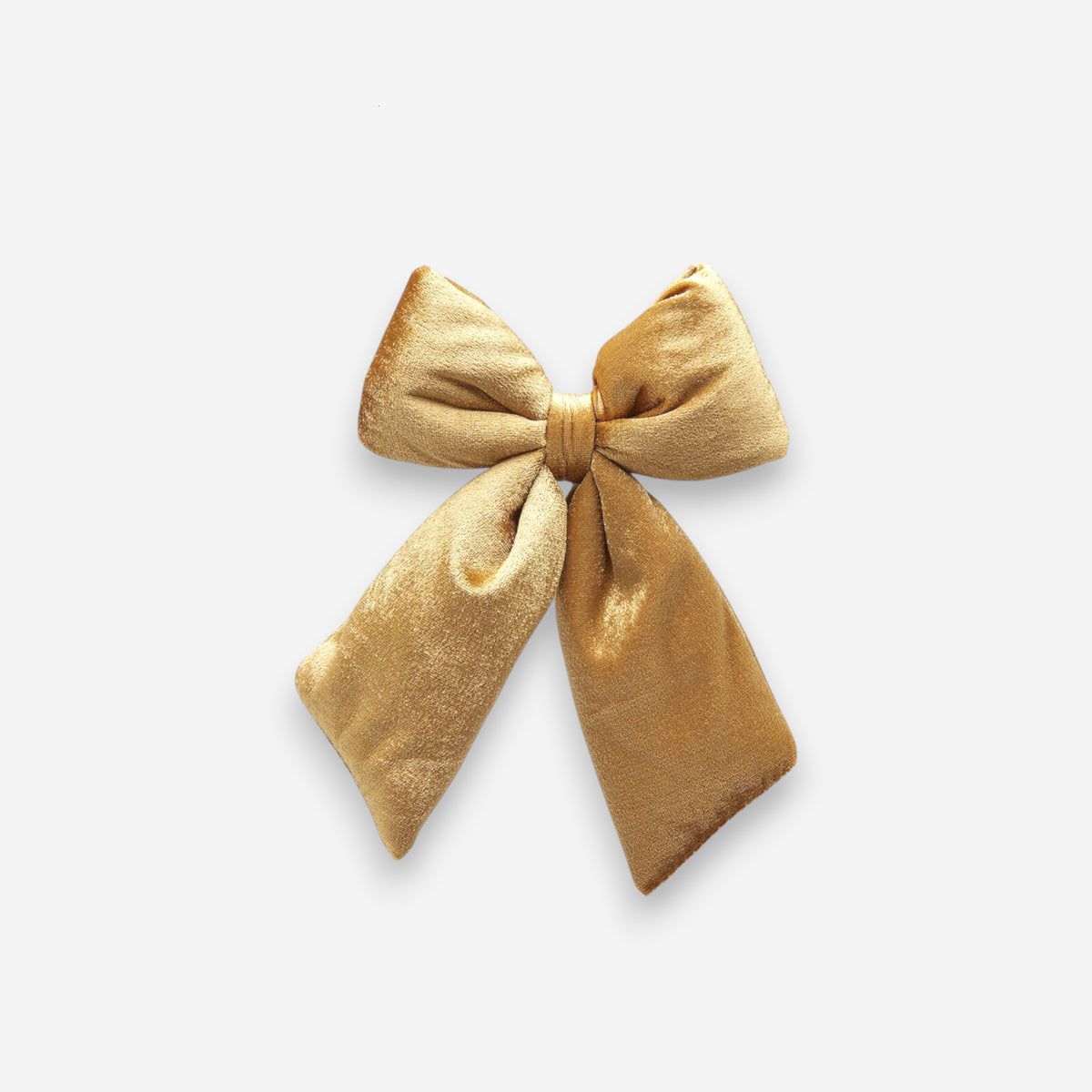 Schleife Samt Schleifenform gold H20cm B15cm, Ansicht 2