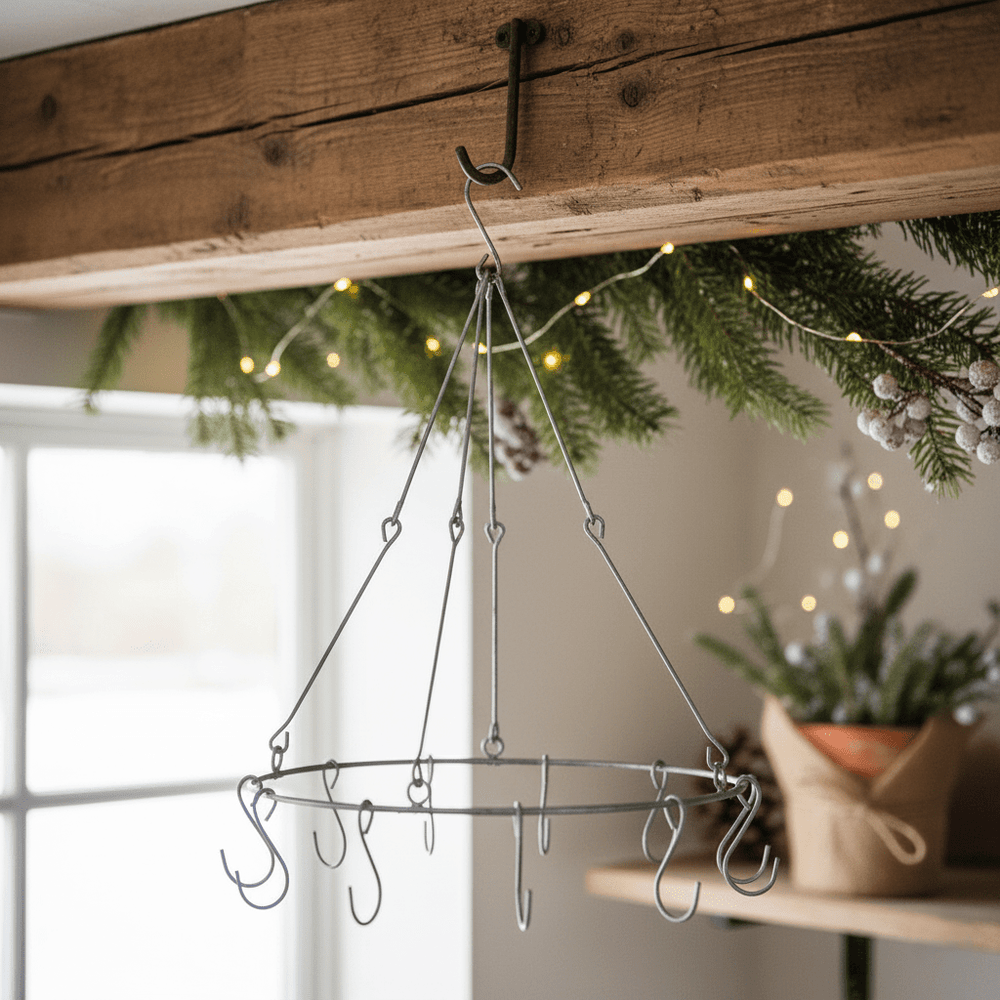 Weihnachtsaufhänger mit 9 Haken B 30cm x H 40cm | Arbre de Noël Petit Dekoration von Affari of Sweden